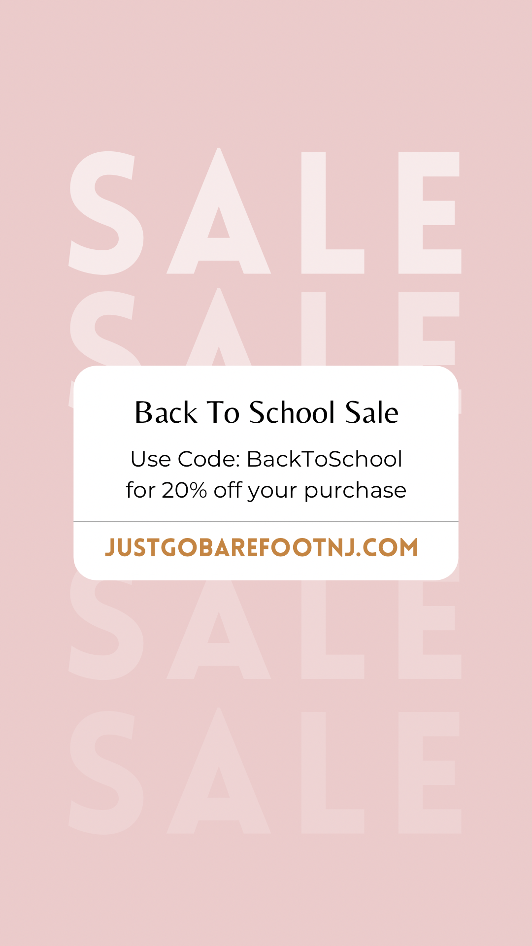 Back To School Sale