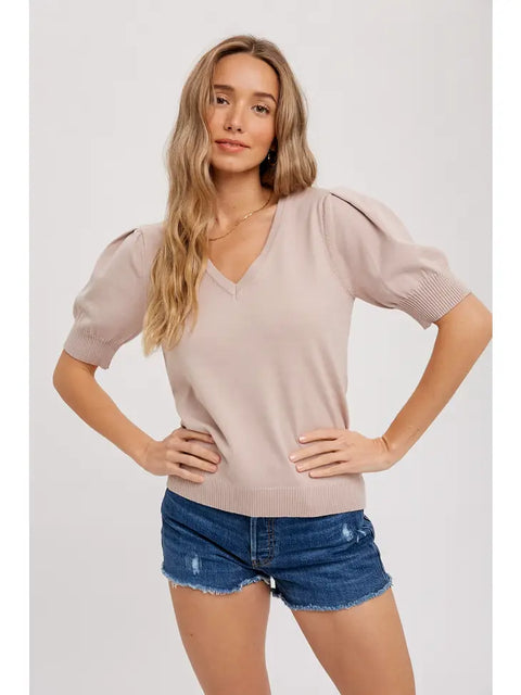 Essential V Neck Pullover