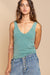 Sleeveless Relaxed Fit Tank Top- Online Exclusive