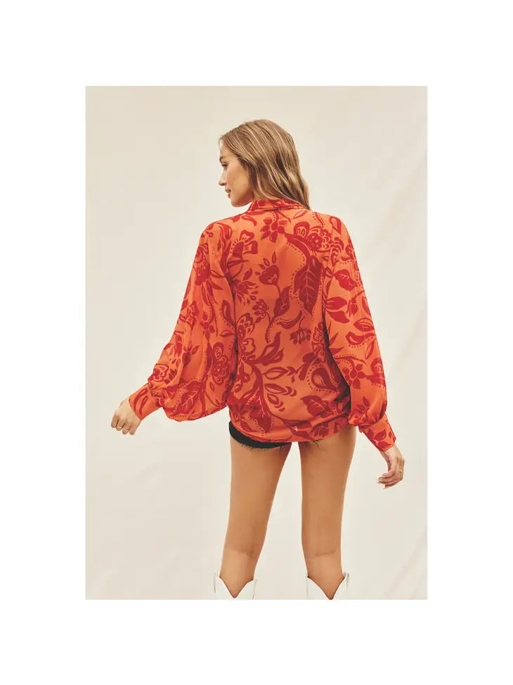 Smell The Roses Kimono