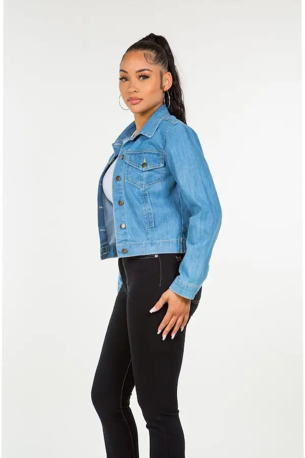 Denim Jacket- Light Wash