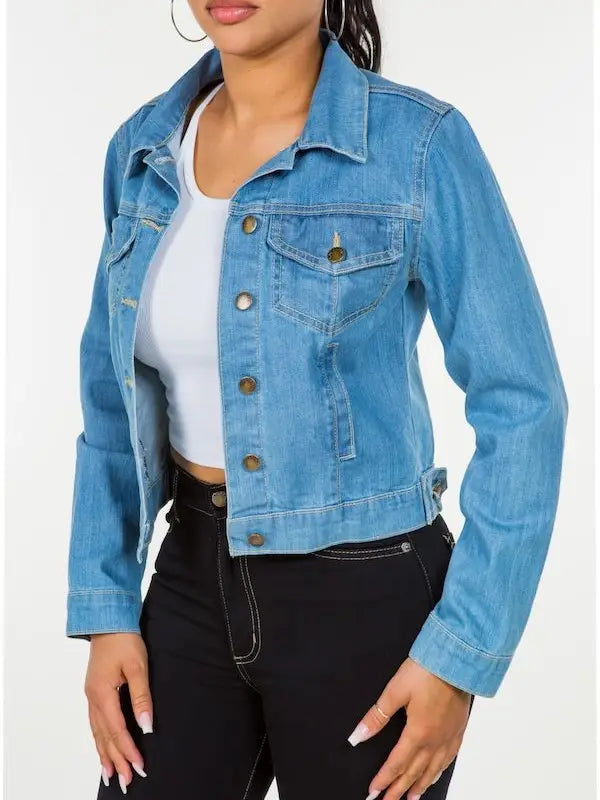 Denim Jacket- Light Wash