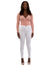 28" Butter High-rise Ankle Skinny In White