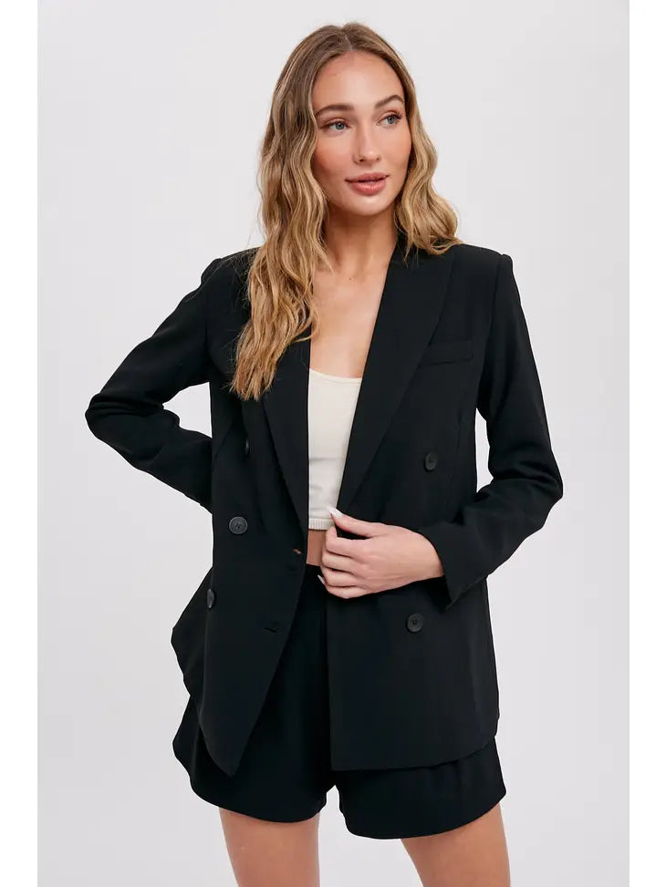 Classic Double Breasted Blazer