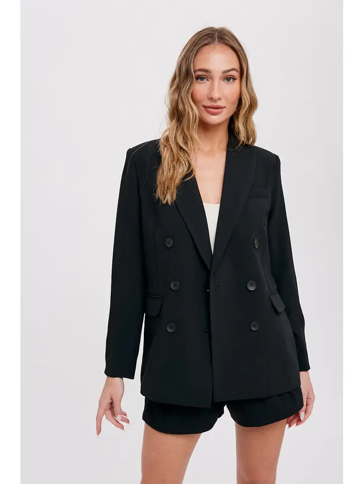 Classic Double Breasted Blazer