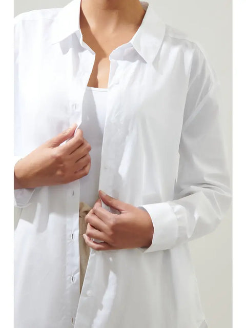 Dream State Oversized Button Down Shirt