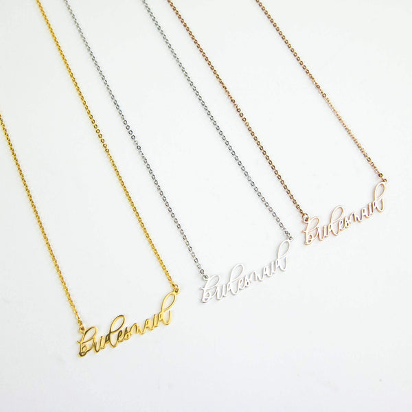 Bridal Party Necklace - Maid of Honor
