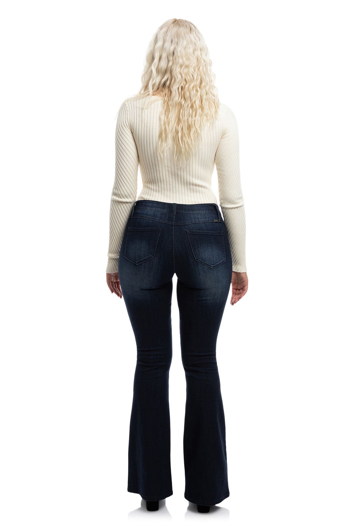 LONG 34" MID-RISE VINTAGE FLARE IN GIOVANNA