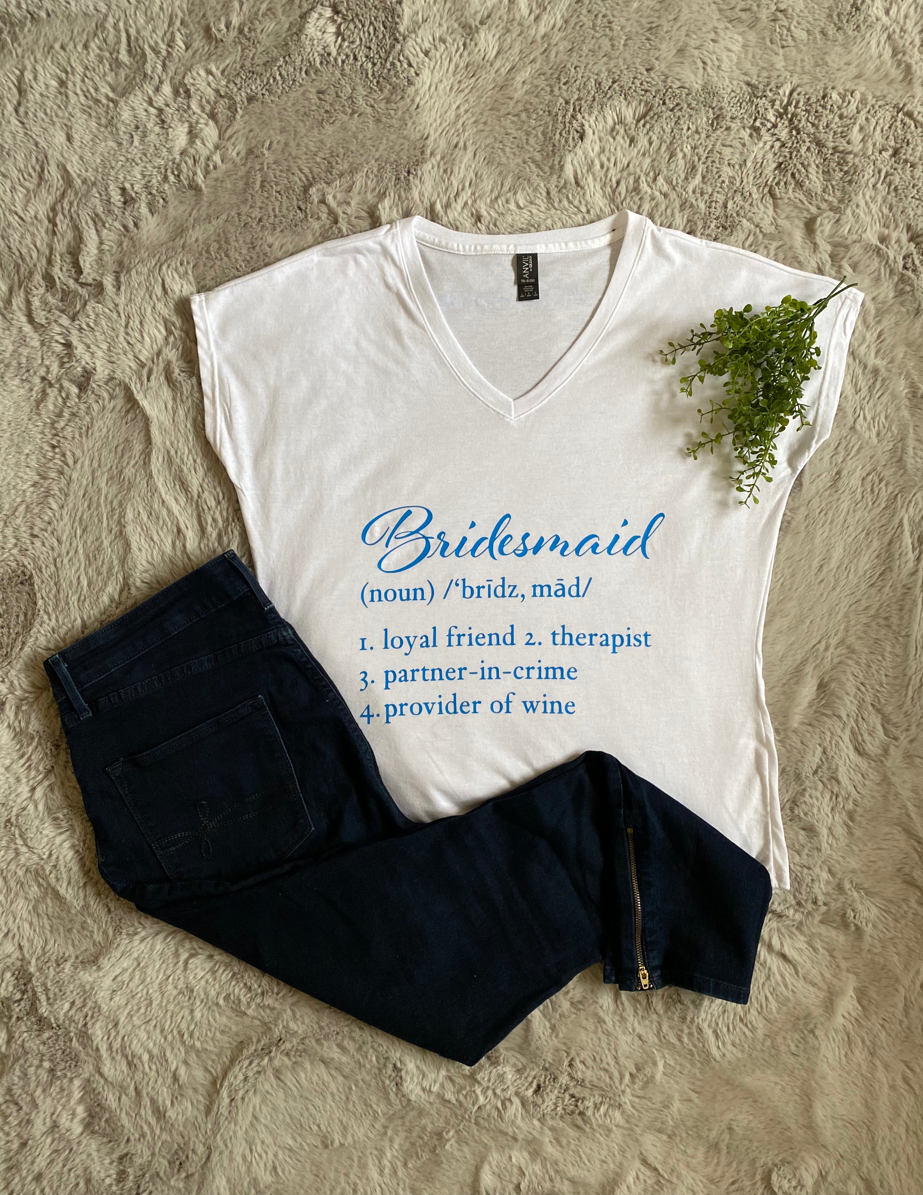Bridesmaid Definition T-Shirt