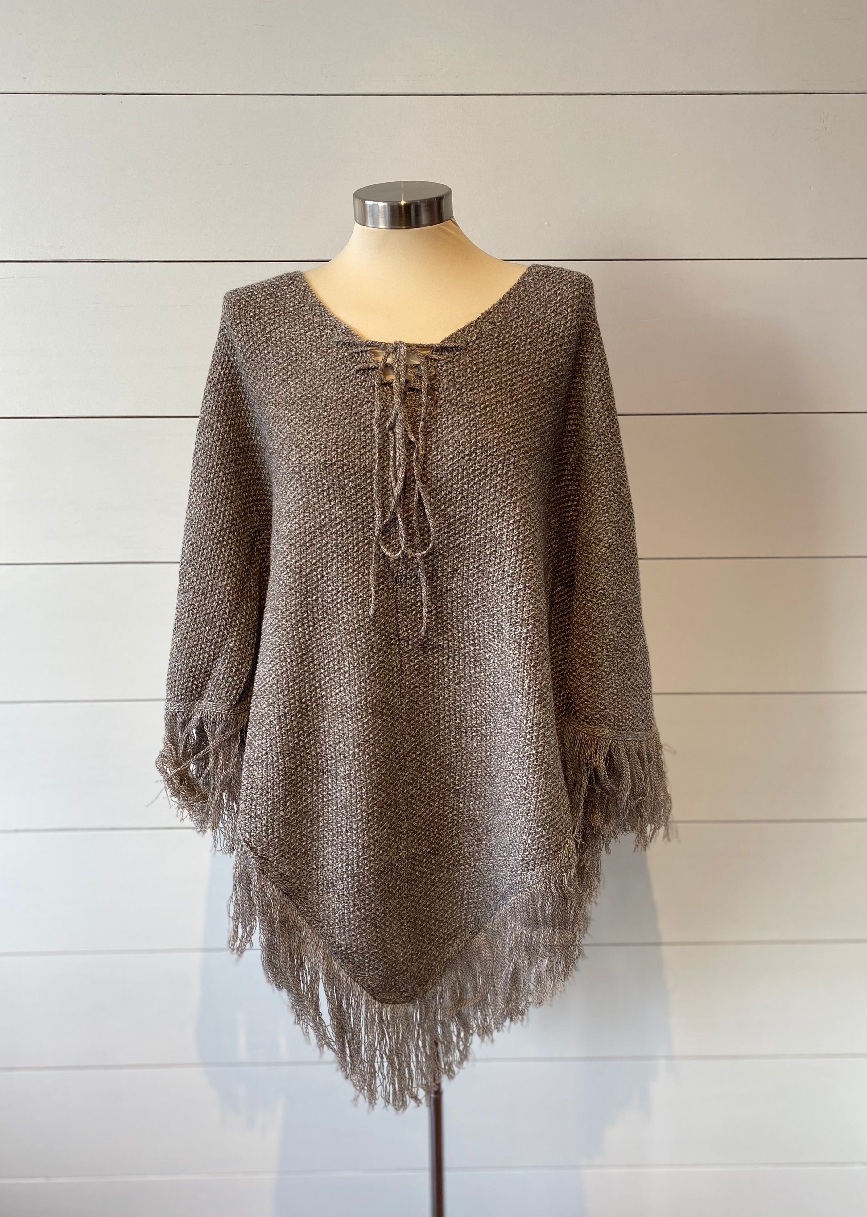 Sweater Poncho