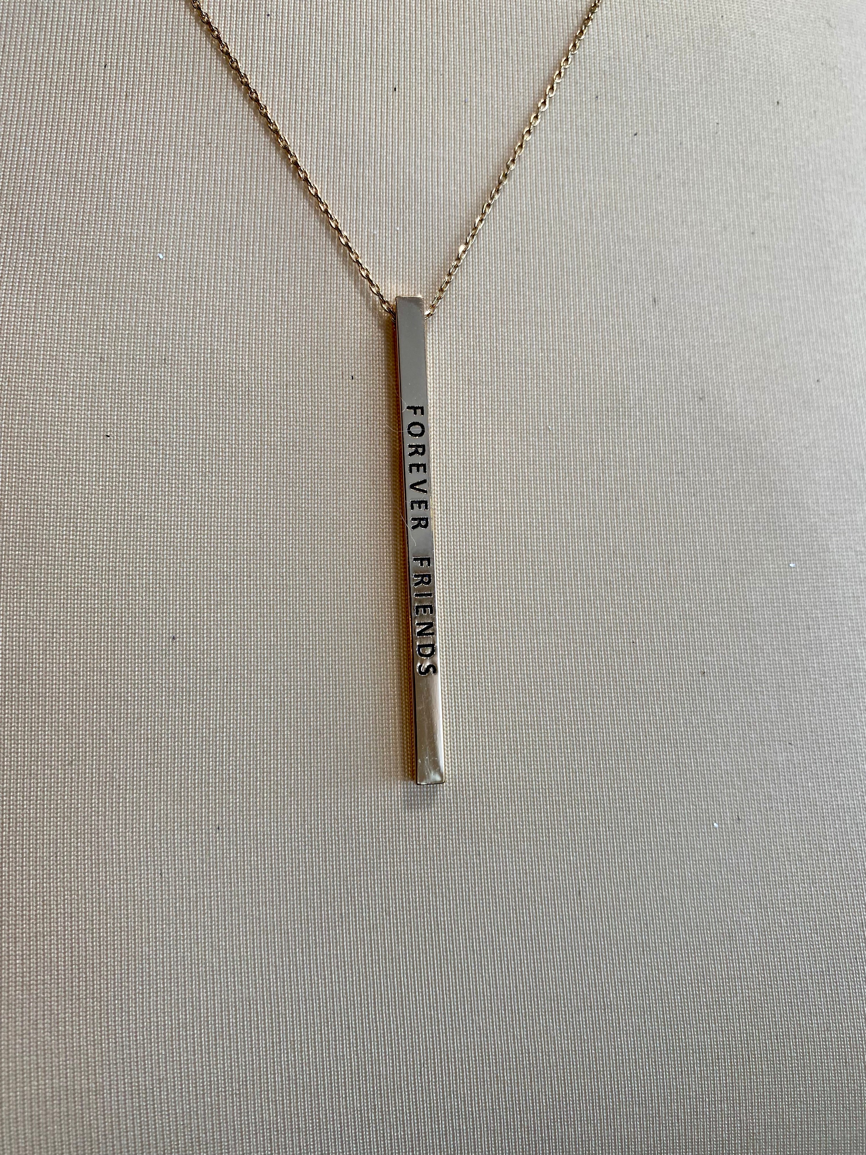 Gold Brass Necklace