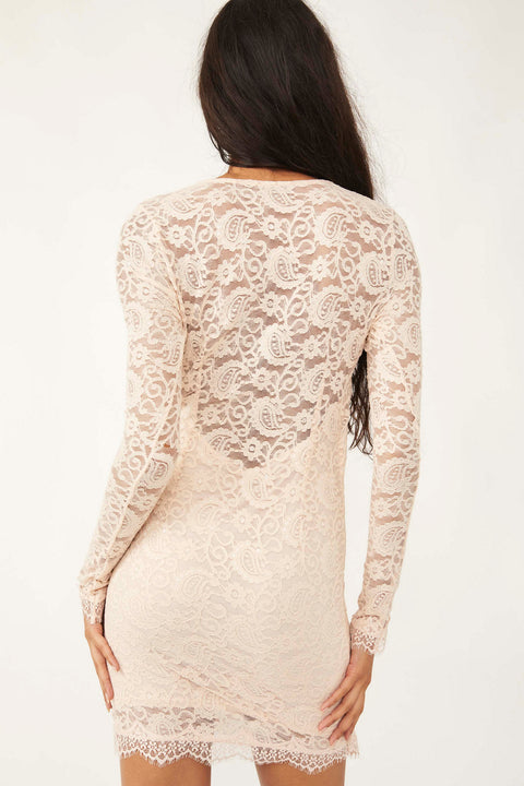 Free People Pearl Lace Mini