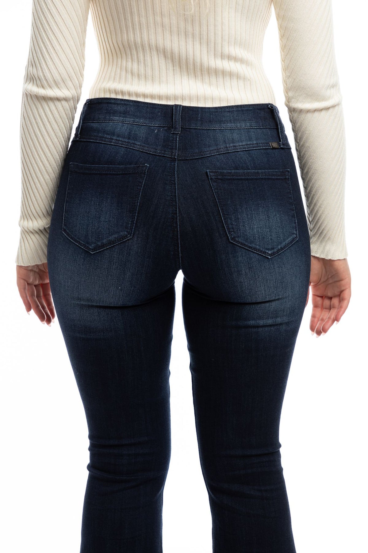 LONG 34" MID-RISE VINTAGE FLARE IN GIOVANNA
