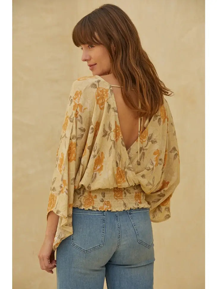 By Chance Smocked Top