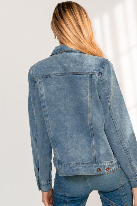Washed Denim Jacket