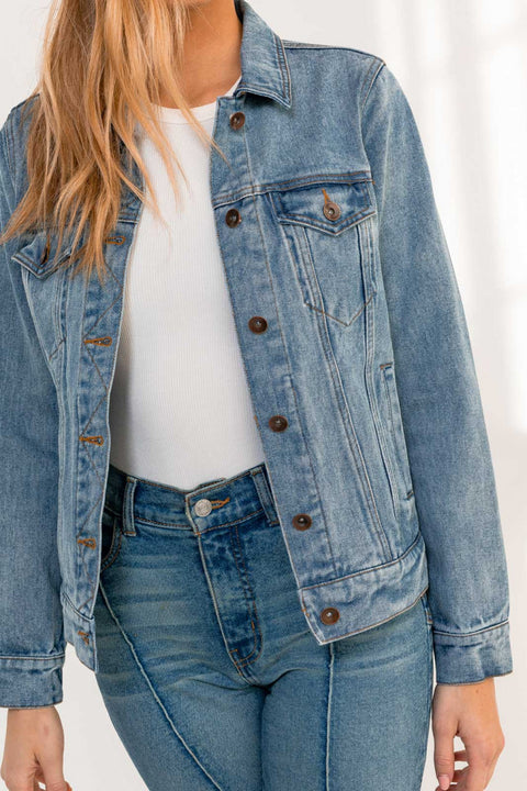 Washed Denim Jacket