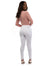 28" Butter High-rise Ankle Skinny In White