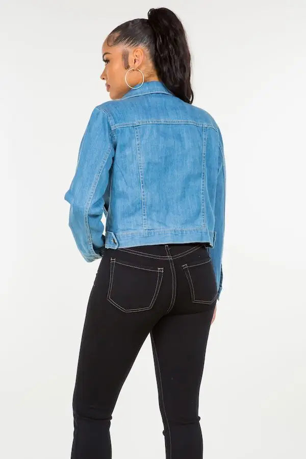 Denim Jacket- Light Wash