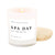 Spa Day- Soy Candle