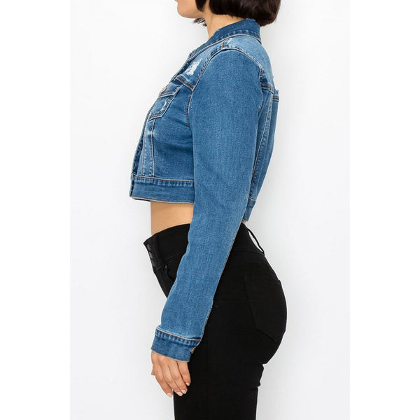 Cropped Denim Jacket